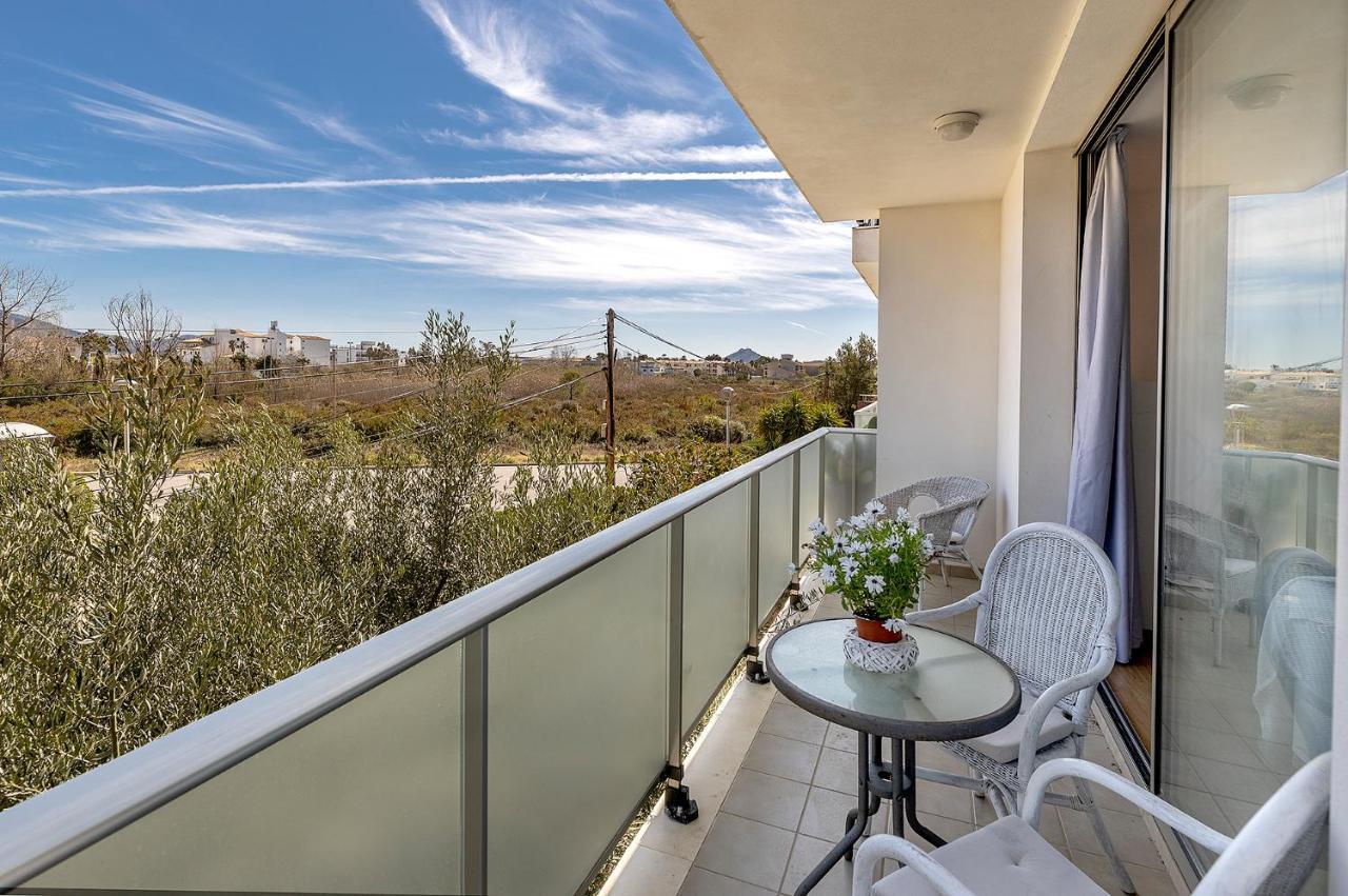 Apartamento Mistral - NUEVO a 400m de la playa Pollensa Exterior foto